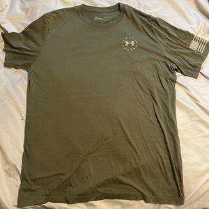 Under Armour Men's New Freedom Flag T-Shirt  - Large
